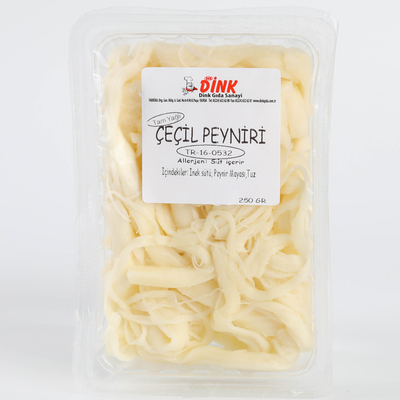 Çeçil Peyniri 250 Gr. (Tam Yağlı)