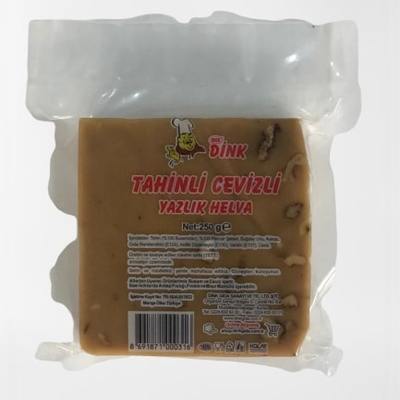 250 Gr. Sade Tahinli Cevizli Yazlık Helva