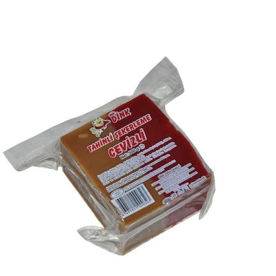 500 Gr. Sade/Kırmızı Tahinli Cevizli Yazlık Helva